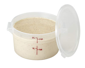Lumintrail Cambro 4 Qt container closeup for bulk storage and organization