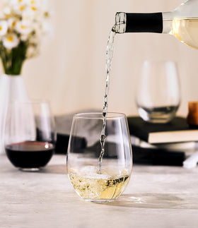 Luna and Mantha 15-ounce capacity perfect for red or white wine.