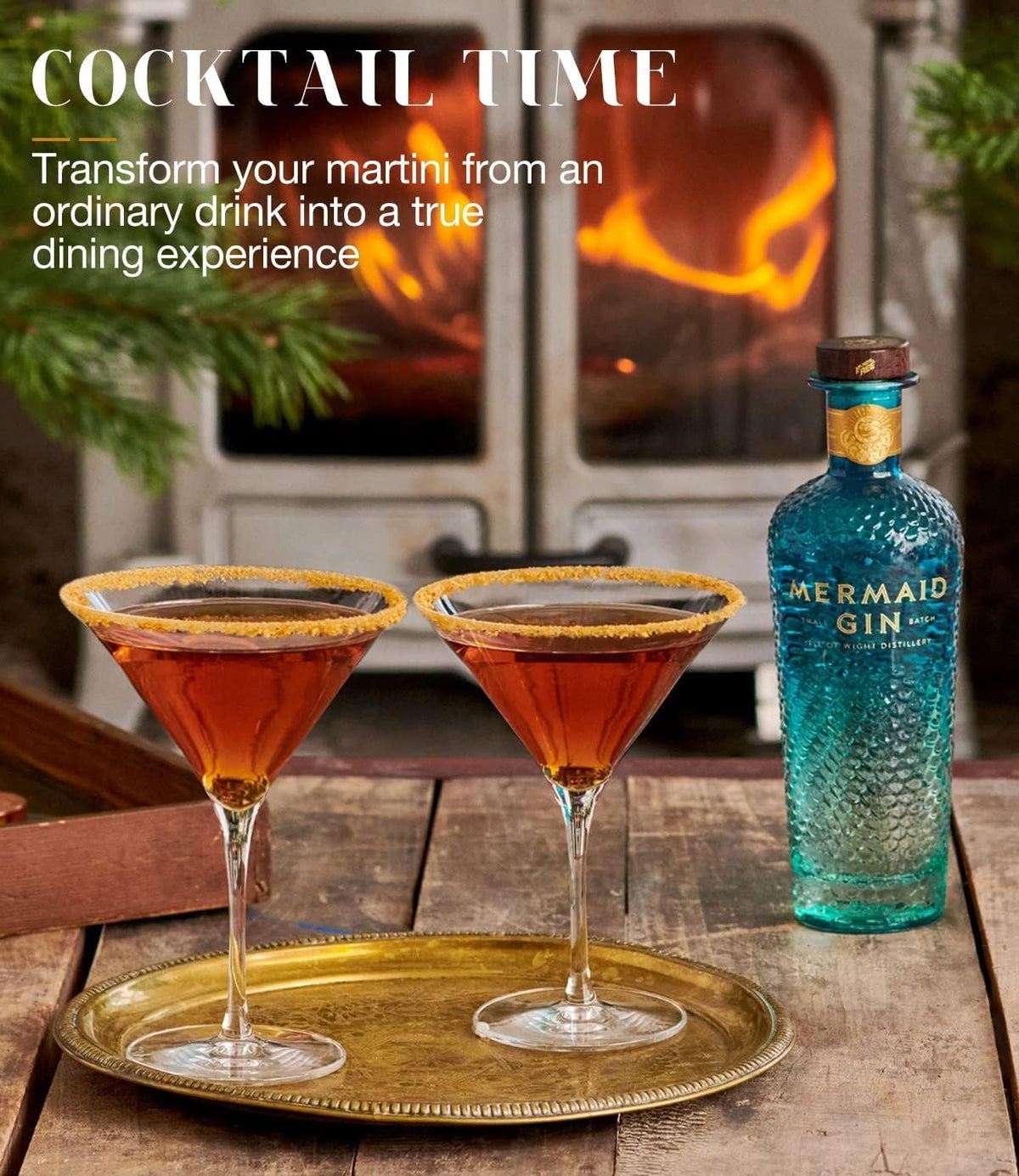 LUNA & MANTHA elegant stem and bowl showcase cocktails at parties