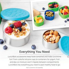 LunchBots Large Trio lifetime durability ideal for family lunches