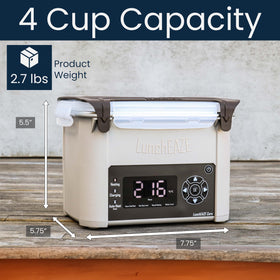 LunchEAZE Core Gen 2 220°F heat display enables precise warming