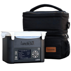 LunchEAZE Pro battery powers cordless heating for on-the-go meals.