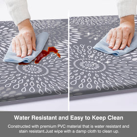 LuxStep durable PVC mats resist scratches and fading with heavy traffic.