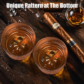 Luxulish crystal glass offers exceptional clarity for premium spirits.