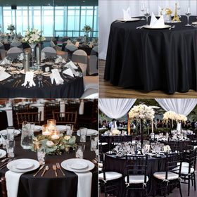 Lxztayuk round tablecloth is easy to clean with machine washing.
