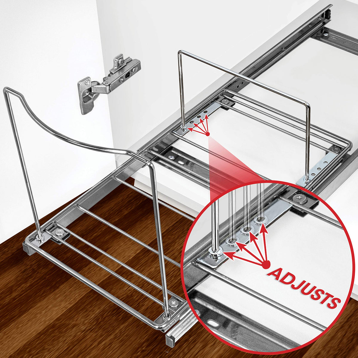 Cabinet fits within an 11-inch opening with 10-1/8 inch width.