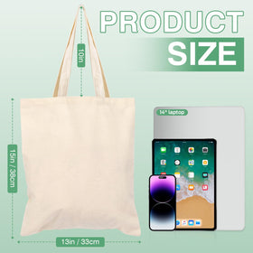 Lzerking tote bag ready for DIY crafts like heat transfer and sublimation.