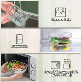 M MCIRCO stackable design saves fridge and cabinet space