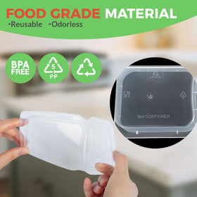 MACTANO BPA-free PP5 material snack container designed for safe daily use.