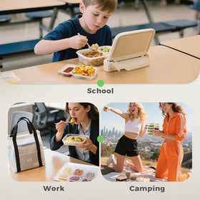 MACTANO lightweight on-the-go pack suits office lunches and gym snacks.