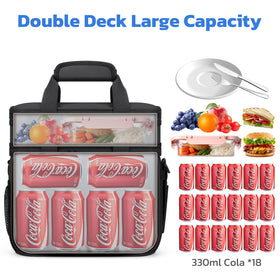 Maelstrom inside mesh pocket keeps cutlery neatly organized.