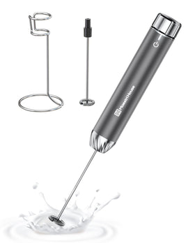 Maestri House LunaFro Max stepless dial for precise froth control.