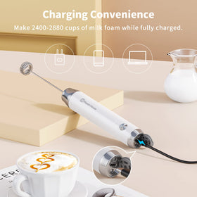 Maestri House LunaFro AS USB-C rechargeable battery for long-lasting use.