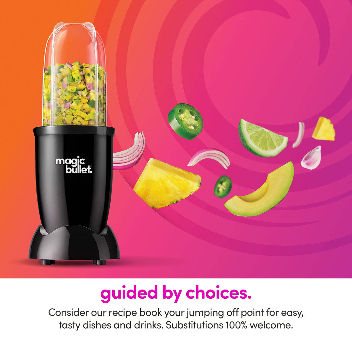 Magic Bullet lip rings secure lids for spill-free blending on the go.