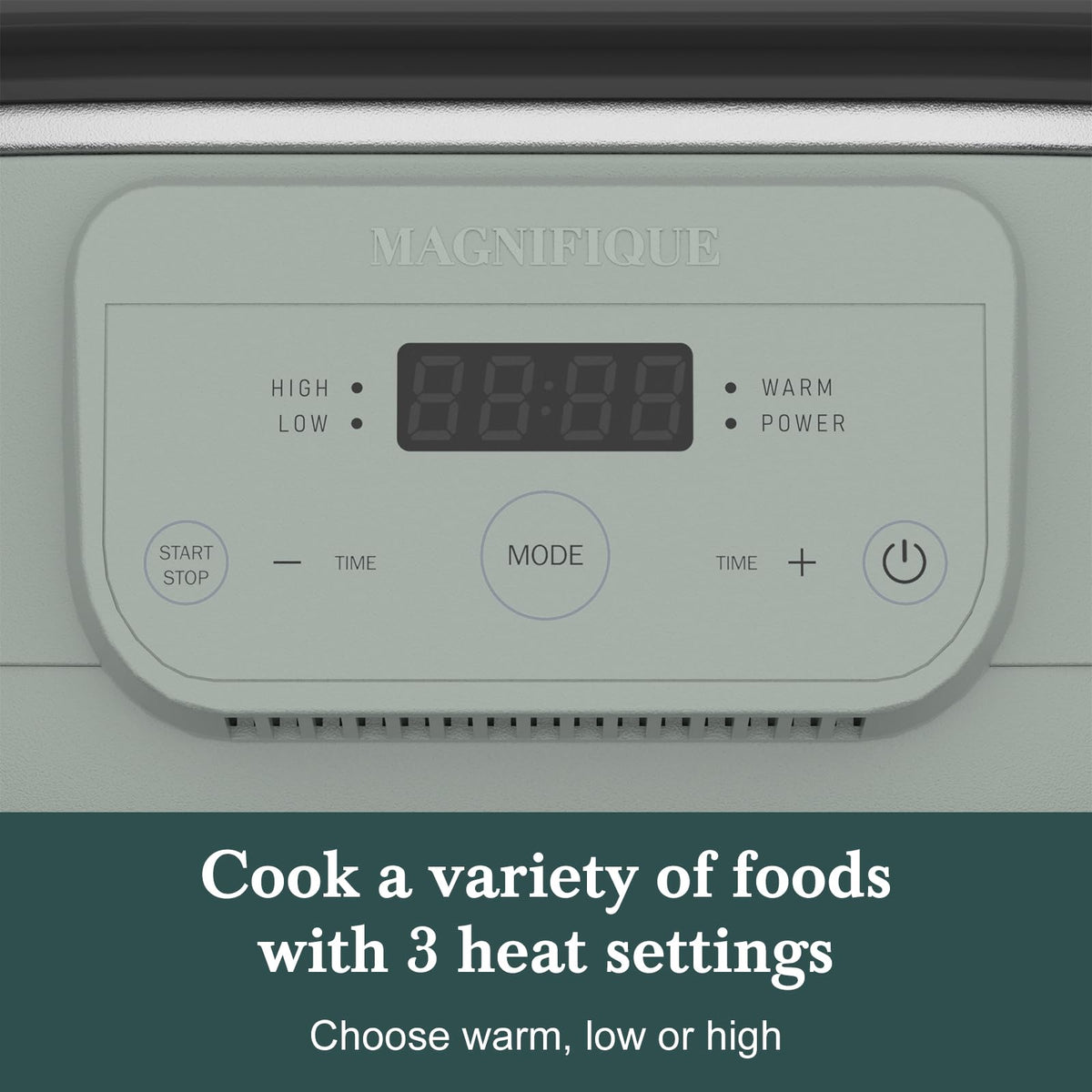 Magnifique Experience Delight programmable panel for flexible cooking schedules