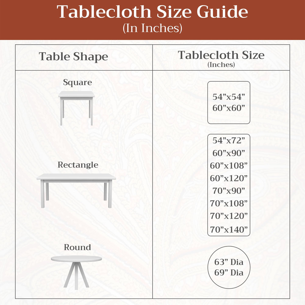 Family dinner ready with Maison d' Hermine tablecloth on a 60x120 inch surface.