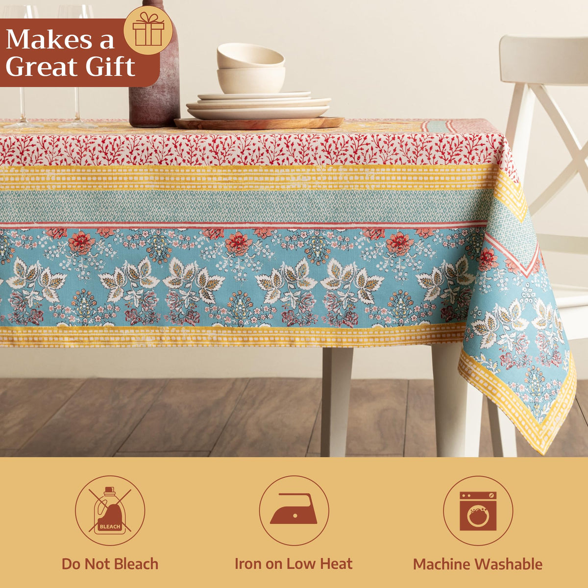 Maison d' Hermine mothers day gift tablecloth perfect for gifting.