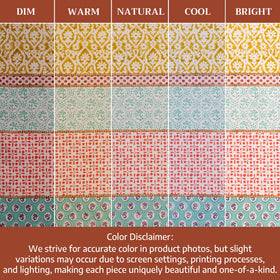 Maison d'Hermine napkins machine washable with like colors for easy care