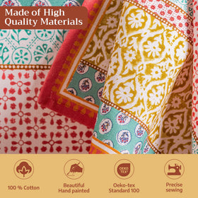 Maison d'Hermine napkins on dining table for elegant banquet vibes