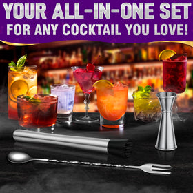 MALLONY ergonomic bar tools with comfortable grips for extended use
