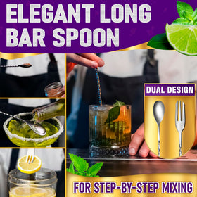 MALLONY muddler set ideal for mojitos and herb-infused drinks