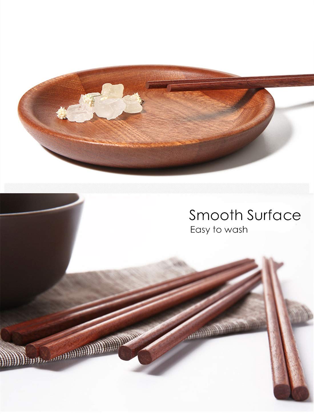 Mannice chopsticks 25 cm length ideal for adults and teens during cooking and dining.