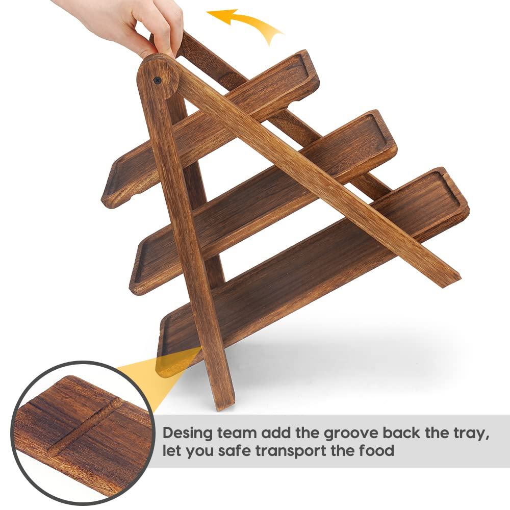 Manspdier dessert stand enhances food display during events