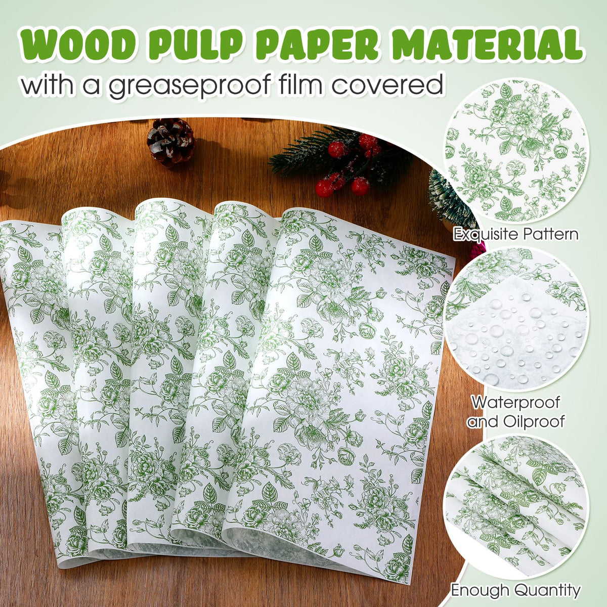 Marspark 11.4 x 11 inch sheets are easy to fold and store.
