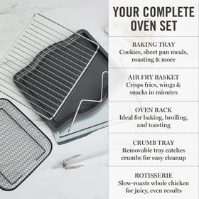 PFAS-free nonstick accessories for easy release and simple cleanup.