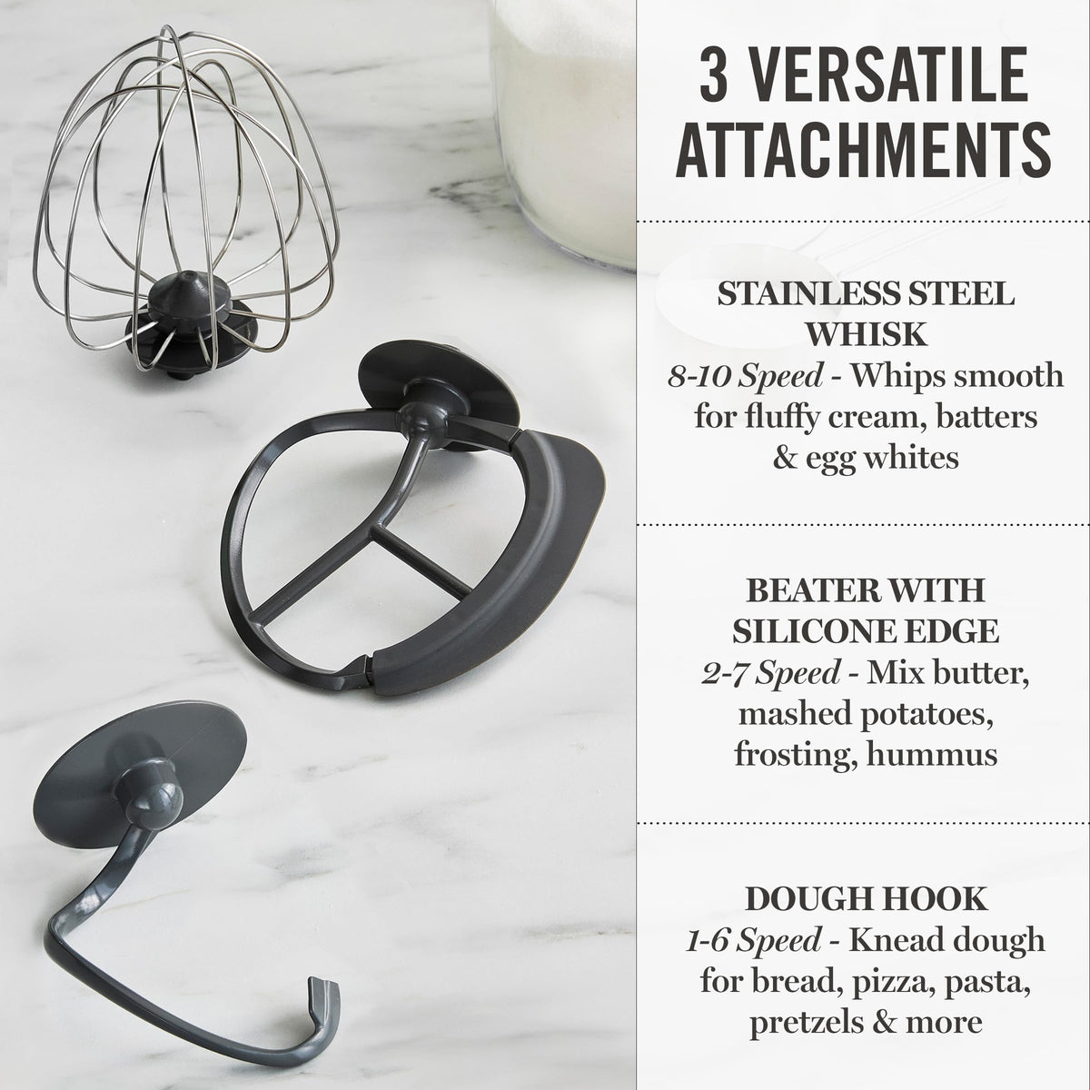Martha Stewart splash shield and pour chute reduce mess