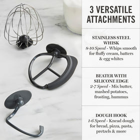 Martha Stewart splash shield and pour chute reduce mess