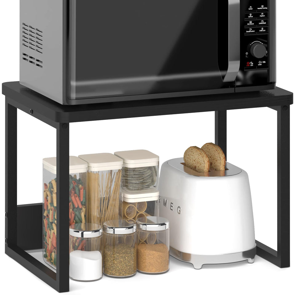 MARTY kitchen countertop organizer with spice shelves for clutter-free cooking.