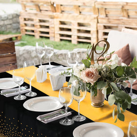 MASHAN disposable tablecloth simplifies post-event cleanup