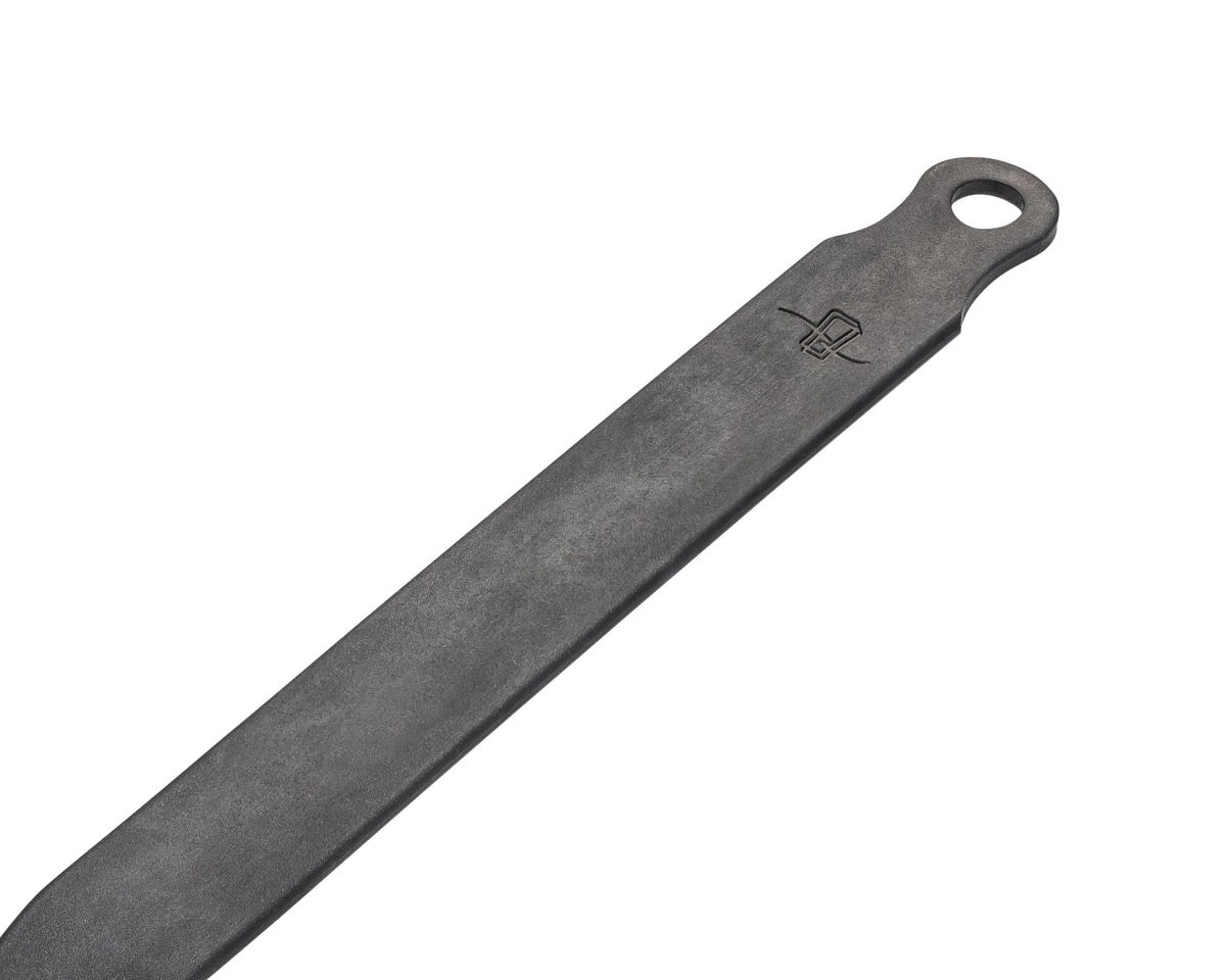 Matfer Bourgeat carbon steel pan is induction compatible for versatile use