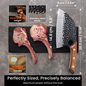 Matsato 3cr13 stainless steel for lasting sharpness.