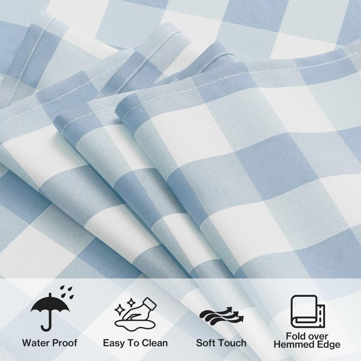 Maymiss tablecloth suits dining, outdoor picnics, buffets and parties.