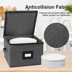 Mayniu collapsible storage boxes fold flat for easy seasonal organization.