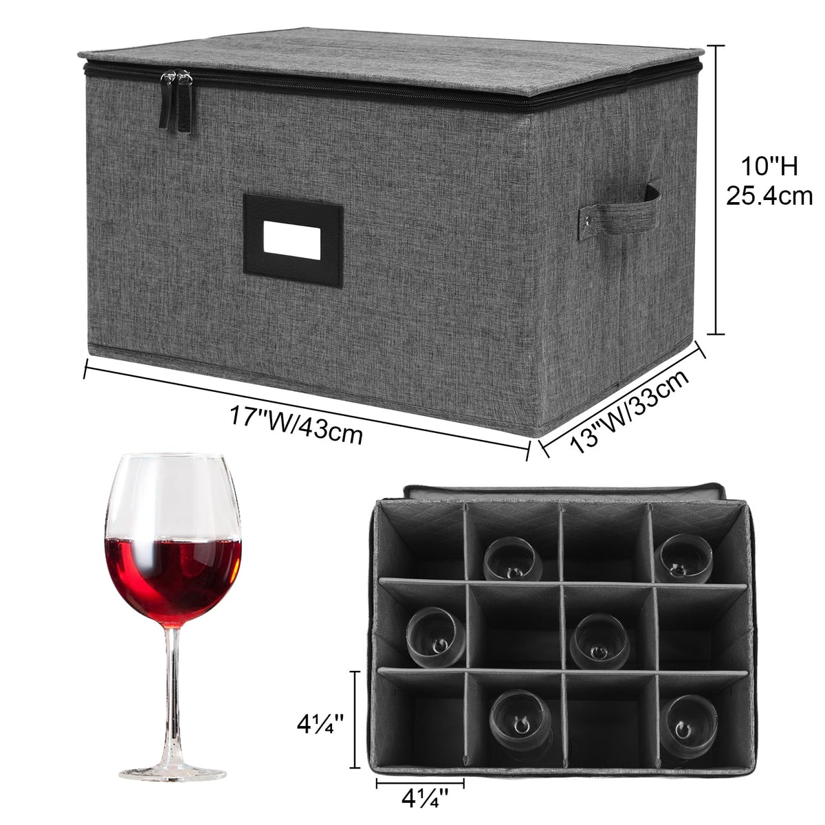 Mayniu reinforced handles and stackable design for easy carrying