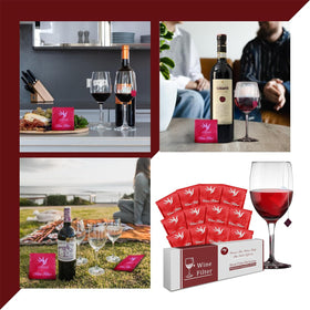 MBV gift-ready wine filter set is perfect for wine-loving friends and family.