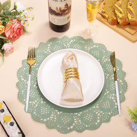 MCEAST exclusive lace design doilies add elegance to any event