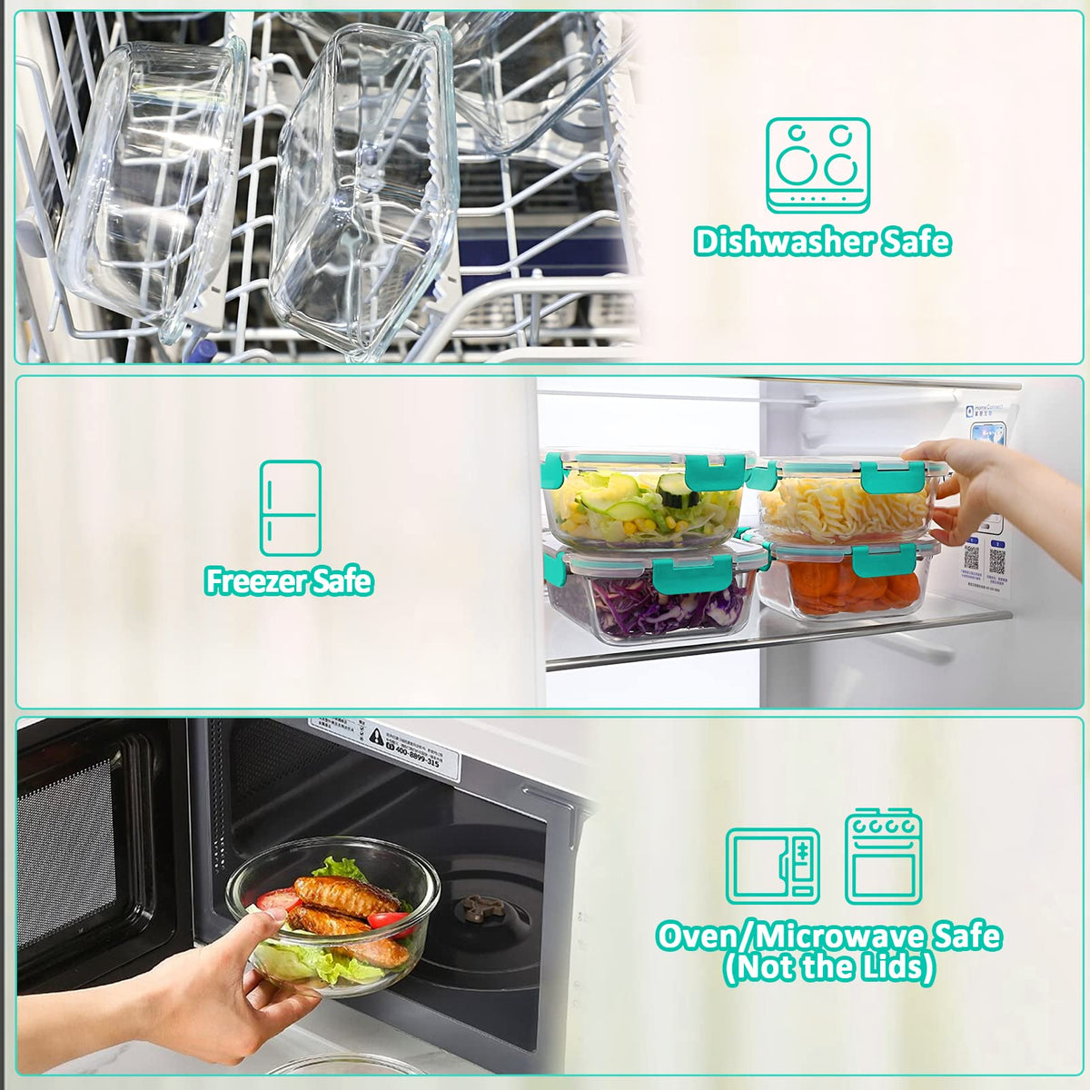 MCIRCO borosilicate glass is microwave-safe for quick reheating.