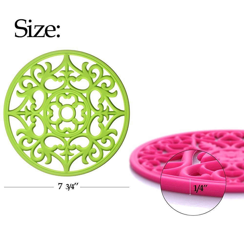 ME.FAN silicone-trivet-large-diameter-7-75-inch provides ample space for oversized pots.