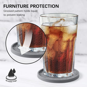 ME.FAN coasters are dishwasher safe for easy cleaning.