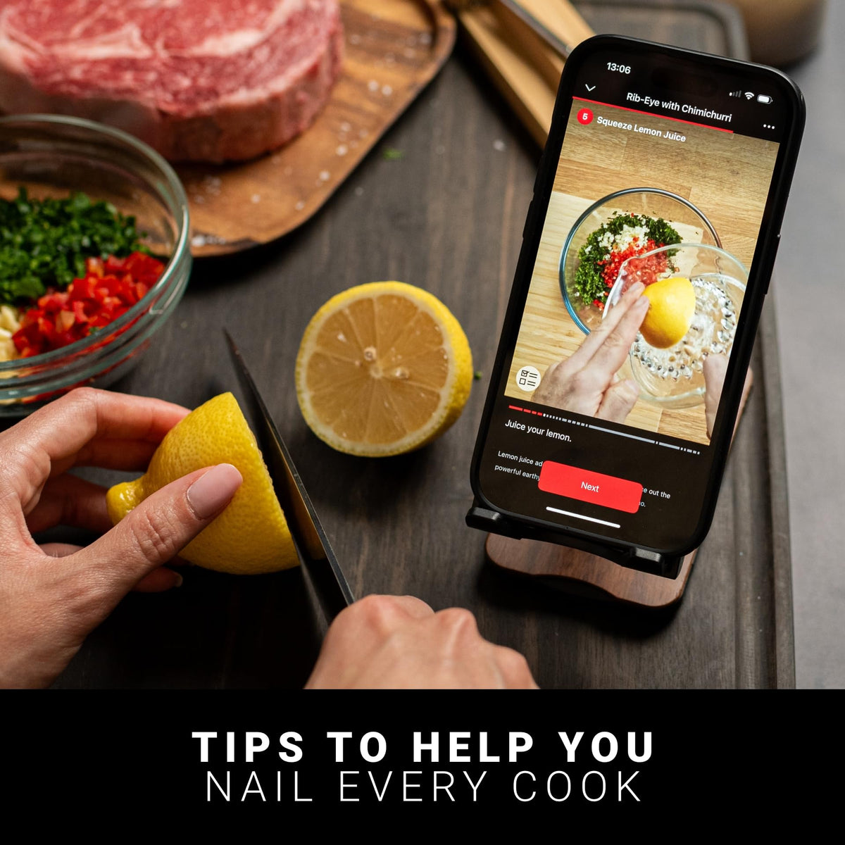 MEATER Pro XL long-range wireless connection keeps you updated from the yard to the store.