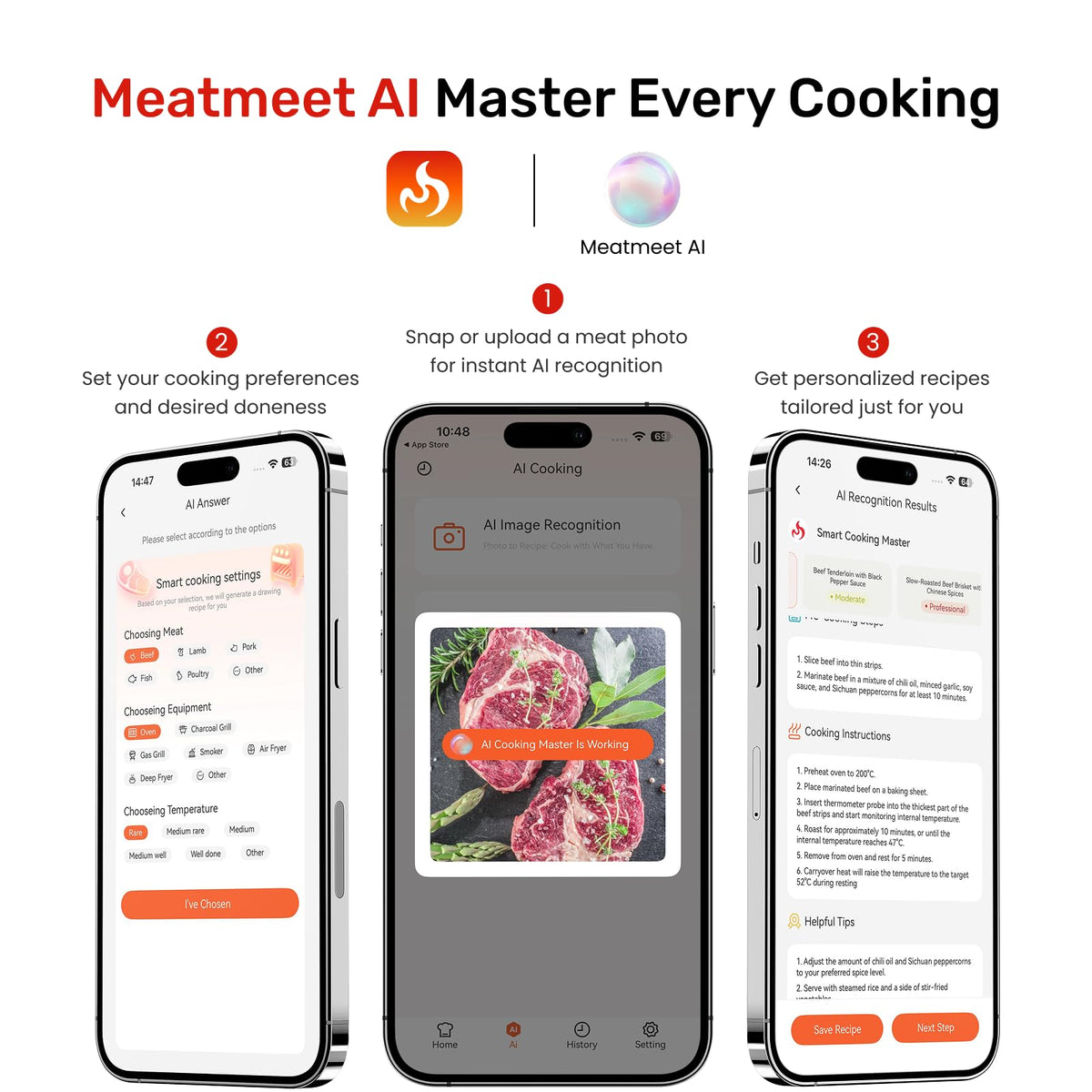 Meatmeet S Pro capable of 1080°F for oven and grill use