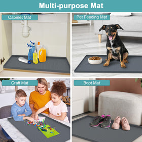MECHEER multi-use mat protects kitchen, bath, and more.