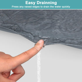 MECHEER silicone mat trims to fit 27-inch cabinets.