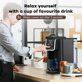 Mecity tea filter system enables brew of leaf tea