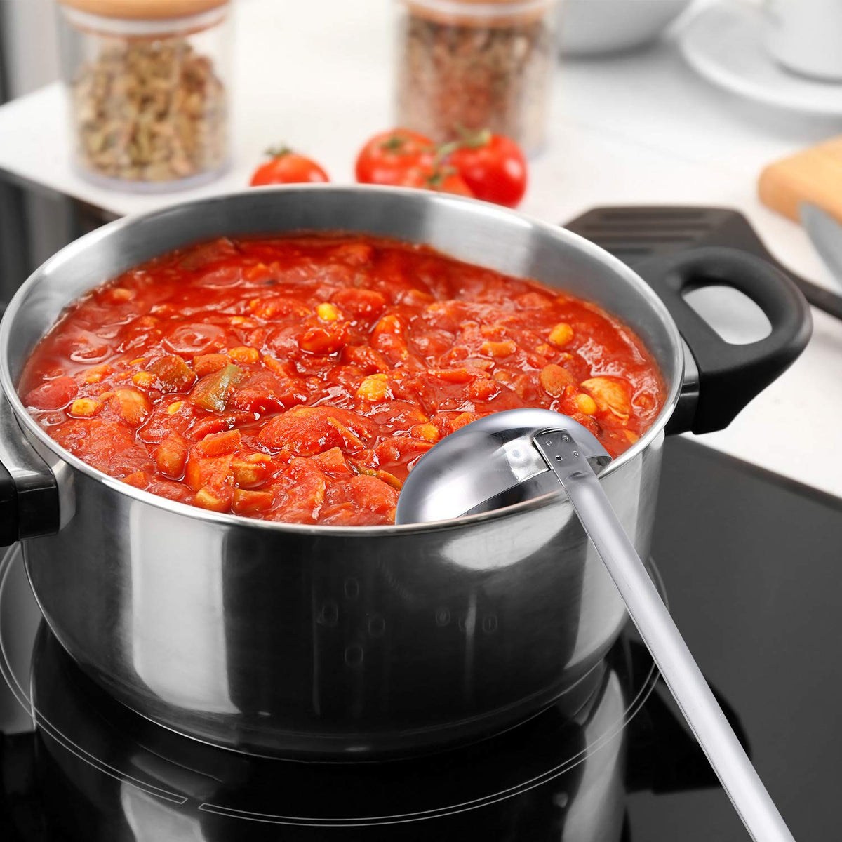 Meekoo catering ladle set designed for service and events.