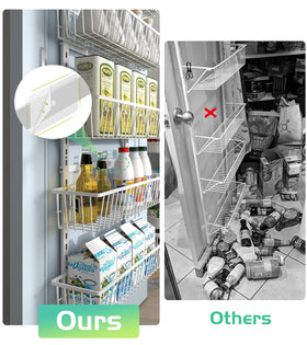 Mefirt pantry organizer dimensions 44.6 inches high by 16 inches wide.